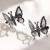 imageDEEKA 12 PCS 3D Moving Butterfly Hair Clips Metal Gold Moving Wings Butterfly Hair Accessories 90s Hair Clips Barrette for Women and Girls GoldGoldSilverRoseGoldBlack