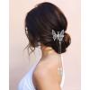 imageDEEKA 12 PCS 3D Moving Butterfly Hair Clips Metal Gold Moving Wings Butterfly Hair Accessories 90s Hair Clips Barrette for Women and Girls GoldSilver with Tassel