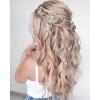 imageDEEKA 12 PCS 3D Moving Butterfly Hair Clips Metal Gold Moving Wings Butterfly Hair Accessories 90s Hair Clips Barrette for Women and Girls GoldSilver