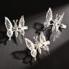 imageDEEKA 12 PCS 3D Moving Butterfly Hair Clips Metal Gold Moving Wings Butterfly Hair Accessories 90s Hair Clips Barrette for Women and Girls GoldSilver