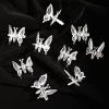 imageDEEKA 12 PCS 3D Moving Butterfly Hair Clips Metal Gold Moving Wings Butterfly Hair Accessories 90s Hair Clips Barrette for Women and Girls GoldSilver
