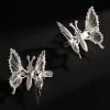 imageDEEKA 12 PCS 3D Moving Butterfly Hair Clips Metal Gold Moving Wings Butterfly Hair Accessories 90s Hair Clips Barrette for Women and Girls GoldSilver