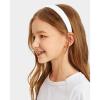 imageDEEKA 3 PCS Woven Headband Uniform Headband Hair Accessories Grosgrain Ribbon Weaved Hair Band for Women Girls Teens Football Softball Cheer Sports MaroonampampYellowRoyal BlueWhite