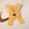 imageDEEKA Blue Cotton Linen Hair Bows 2 Sizes 5quotampamp35quot Soft Hair Bow set for Toddler Girls Long Ponytail Knot Bows Alligator Clip Hair Accessories for Little School Girls BlueGinger