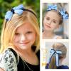 imageDEEKA Burgundy School Hair Accessories Set 13 Pcs Uniform Hair Bow Headband Clips Hair Ties Curly Korker Bows for Little Toddler School Girls BurgundyLight BlueNavy