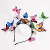 imageDEEKA Butterfly Headbands Fascinators Hat Women Butterfly Costume Crown Headpiece for Women and GirlsMulticolor