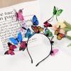 imageDEEKA Butterfly Headbands Fascinators Hat Women Butterfly Costume Crown Headpiece for Women and GirlsMulticolor