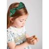 imageDEEKA Dark Green Velvet Bow Headband ampamp 2 Pcs Velvet Hair Bows Set  Uniform Hair Accessories for Little Toddler School GirlsDark Green