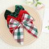 imageDEEKA Large Christmas Fable Hair Bows 3 PCS Red and Green Velvet Bows Plaid Checkered Hair Bow Clips for Toddler Girls Fabric Christmas Hair Accessories for Little Girls KidsRedGreen VelvetPlaid