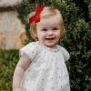 imageDEEKA Velvet Hair Accessories  4quot Handmade Knot Bows for Toddlers 6 PCS Red Green and Black Christmas Bows for Little KidsRed Green Black