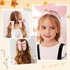 imageDEEKA Velvet Hair Bows ampamp Knotted Headband ampamp Scrunchy Fable Hair Bow Headband Set Velvet Scrunchies Alligator Clips for Toddler Girls ampamp Women BlackPink