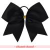 imageDEEKA 10 PCS 8quot Rhinestones Large Cheer Hair Bows Glitter Cheer Ponytail Holder Handmade for Teen Girls Softball Cheerleader Sports Hot PinkBlackGoldWhitePack of 8