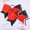 imageDEEKA 10 PCS 8quot Rhinestones Large Cheer Hair Bows Glitter Cheer Ponytail Holder Handmade for Teen Girls Softball Cheerleader Sports Hot PinkGlitter BlackRedPack of 8