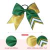 imageDEEKA 10 PCS 8quot Rhinestones Large Cheer Hair Bows Glitter Cheer Ponytail Holder Handmade for Teen Girls Softball Cheerleader Sports Hot PinkGlitter GoldGreenPack of 8