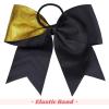 imageDEEKA 10 PCS 8quot Rhinestones Large Cheer Hair Bows Glitter Cheer Ponytail Holder Handmade for Teen Girls Softball Cheerleader Sports Hot PinkGlitter GoldBlackPack of 8