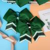 imageDEEKA 10 PCS 8quot Rhinestones Large Cheer Hair Bows Glitter Cheer Ponytail Holder Handmade for Teen Girls Softball Cheerleader Sports Hot PinkGreenWhiteBlackPack of 8