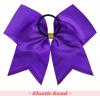 imageDEEKA 10 PCS 8quot Rhinestones Large Cheer Hair Bows Glitter Cheer Ponytail Holder Handmade for Teen Girls Softball Cheerleader Sports Hot PinkPurpleGoldWhitePack of 8