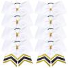 imageDEEKA 10 PCS 8quot Rhinestones Large Cheer Hair Bows Glitter Cheer Ponytail Holder Handmade for Teen Girls Softball Cheerleader Sports Hot PinkWhiteGoldBlackPack of 8