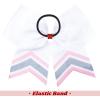 imageDEEKA 10 PCS 8quot Rhinestones Large Cheer Hair Bows Glitter Cheer Ponytail Holder Handmade for Teen Girls Softball Cheerleader Sports Hot PinkWhiteRedBlackPack of 8