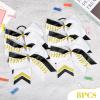 imageDEEKA 12 PCS Softball Cheer Bows 8quot Softball Thread Large Cheer Hair Bows Ponytail Holder Handmade for Teen Girls Sports Cheerleader Royal BlueBlackWhiteWhite Glitter BlackGold