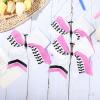 imageDEEKA 12 PCS Softball Cheer Bows 8quot Softball Thread Large Cheer Hair Bows Ponytail Holder Handmade for Teen Girls Sports Cheerleader Royal BlueBlackWhiteWhiteHot PinkBlack