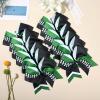 imageDEEKA 12 PCS Softball Cheer Bows 8quot Softball Thread Large Cheer Hair Bows Ponytail Holder Handmade for Teen Girls Sports Cheerleader Royal BlueBlackWhiteBlackGreenWhite