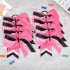 imageDEEKA 12 PCS Softball Cheer Bows 8quot Softball Thread Large Cheer Hair Bows Ponytail Holder Handmade for Teen Girls Sports Cheerleader Royal BlueBlackWhitePink Glitter BlackWhite