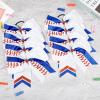 imageDEEKA 12 PCS Softball Cheer Bows 8quot Softball Thread Large Cheer Hair Bows Ponytail Holder Handmade for Teen Girls Sports Cheerleader Royal BlueBlackWhiteWhite Glitter Royal BlueRed