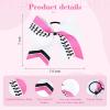 imageDEEKA 12 PCS Softball Cheer Bows 8quot Softball Thread Large Cheer Hair Bows Ponytail Holder Handmade for Teen Girls Sports Cheerleader Royal BlueBlackWhiteWhiteHot PinkBlack
