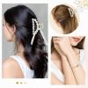 imageDEEKA 12 Pcs Bridesmaid Proposal Gifts Pearl Hair Claw Clips ampamp Bridesmaid Knot Bracelet Bachelorette Party Wedding Favors Bridal Party Present Hair Accessories for WomenGold BraceletsSilver Bracelets 8 Sets