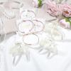 imageDEEKA 12 Pcs Bridesmaid Proposal Gifts Pearl Hair Claw Clips ampamp Bridesmaid Knot Bracelet Bachelorette Party Wedding Favors Bridal Party Present Hair Accessories for WomenGold BraceletsRose Gold Bracelets 8 Sets