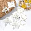 imageDEEKA 12 Pcs Bridesmaid Proposal Gifts Pearl Hair Claw Clips ampamp Bridesmaid Knot Bracelet Bachelorette Party Wedding Favors Bridal Party Present Hair Accessories for WomenGold BraceletsGold Bracelets