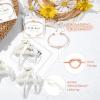 imageDEEKA 12 Pcs Bridesmaid Proposal Gifts Pearl Hair Claw Clips ampamp Bridesmaid Knot Bracelet Bachelorette Party Wedding Favors Bridal Party Present Hair Accessories for WomenGold BraceletsRose Gold Bracelets 8 Sets