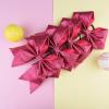 imageDEEKA 12PCS 8quot Two Toned Large Cheer Hair Bows Ponytail Holder Handmade for Teen Girls Softball Cheerleader SportsLight PinkBright PinkGlitter Pink