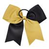 imageDEEKA 12PCS 8quot Two Toned Large Cheer Hair Bows Ponytail Holder Handmade for Teen Girls Softball Cheerleader SportsLight PinkBright PinkGoldBlack