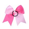 imageDEEKA 12PCS 8quot Two Toned Large Cheer Hair Bows Ponytail Holder Handmade for Teen Girls Softball Cheerleader SportsLight PinkBright PinkLight PinkBright Pink Pack of 12