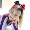 imageDEEKA 12PCS 8quot Two Toned Large Cheer Hair Bows Ponytail Holder Handmade for Teen Girls Softball Cheerleader SportsLight PinkBright PinkRedWhite Pack of 12