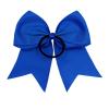 imageDEEKA 12PCS 8quot Two Toned Large Cheer Hair Bows Ponytail Holder Handmade for Teen Girls Softball Cheerleader SportsLight PinkBright PinkRoyal Blue Pack of 12