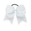 imageDEEKA 12PCS 8quot Two Toned Large Cheer Hair Bows Ponytail Holder Handmade for Teen Girls Softball Cheerleader SportsLight PinkBright PinkWhite Pack of 12