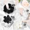 imageDEEKA 16 Pcs Bridesmaid Proposal Gifts Set Flower Hair Claw Clips with Floral Card ampamp Satin Scrunchies Proposal Box Bridal Party Gift Bridesmaids Bachelorette Party Favors WhiteampampSage GreenWhiteBlack