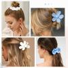 imageDEEKA 16 Pcs Bridesmaid Proposal Gifts Set Flower Hair Claw Clips with Floral Card ampamp Satin Scrunchies Proposal Box Bridal Party Gift Bridesmaids Bachelorette Party Favors WhiteampampSage GreenWhiteLight Blue