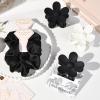 imageDEEKA 16 Pcs Bridesmaid Proposal Gifts Set Flower Hair Claw Clips with Floral Card ampamp Satin Scrunchies Proposal Box Bridal Party Gift Bridesmaids Bachelorette Party Favors WhiteampampSage GreenWhiteBlack