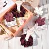 imageDEEKA 16 Pcs Bridesmaid Proposal Gifts Set Flower Hair Claw Clips with Floral Card ampamp Satin Scrunchies Proposal Box Bridal Party Gift Bridesmaids Bachelorette Party Favors WhiteampampSage GreenWhiteBurgundy