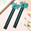 imageDEEKA 2 PCS Cheer Pin Strap Pin Me Ribbon for Backpack Glitter Cheerleader Keychain Cheer Gifts Bow HolderBlackGlitter Teal