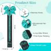 imageDEEKA 2 PCS Cheer Pin Strap Pin Me Ribbon for Backpack Glitter Cheerleader Keychain Cheer Gifts Bow HolderBlackGlitter Teal