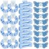 imageDEEKA 24 Pcs Margs and Matrimony Bachelorette Party Favors Decorations Bridesmaid Proposal Gifts Heart Sunglasses Hair Claw Clips Satin Scrunchies Accessories Set Bridal Party Wedding GiftsLast Toast On The Coast