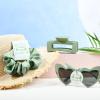 imageDEEKA 24 Pcs Margs and Matrimony Bachelorette Party Favors Decorations Bridesmaid Proposal Gifts Heart Sunglasses Hair Claw Clips Satin Scrunchies Accessories Set Bridal Party Wedding GiftsCamp