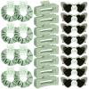 imageDEEKA 24 Pcs Margs and Matrimony Bachelorette Party Favors Decorations Bridesmaid Proposal Gifts Heart Sunglasses Hair Claw Clips Satin Scrunchies Accessories Set Bridal Party Wedding GiftsCamp