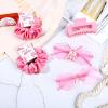 imageDEEKA 24 Pcs Margs and Matrimony Bachelorette Party Favors Decorations Bridesmaid Proposal Gifts Heart Sunglasses Hair Claw Clips Satin Scrunchies Accessories Set Bridal Party Wedding GiftsLets Go Girls