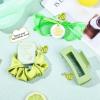 imageDEEKA 24 Pcs Margs and Matrimony Bachelorette Party Favors Decorations Bridesmaid Proposal Gifts Heart Sunglasses Hair Claw Clips Satin Scrunchies Accessories Set Bridal Party Wedding GiftsMargs and Matrimony 12 Sets